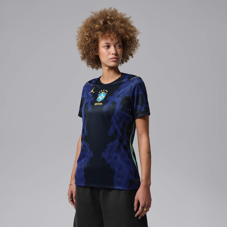 Camisa Do Brasil 26/27 - Torcedora Feminina - Tailandesa